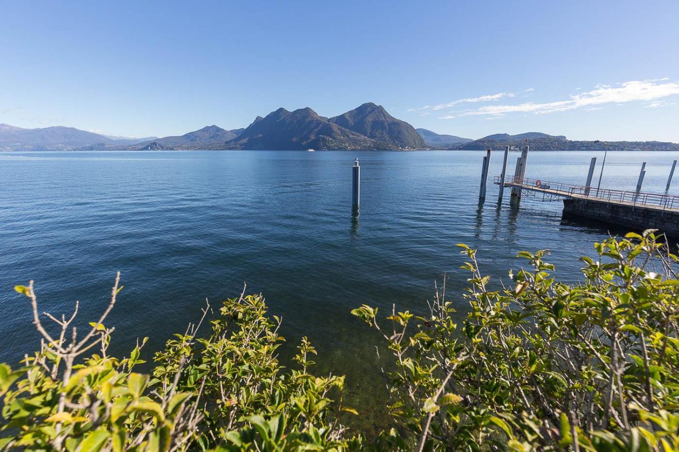 La Petite Dame - Lake Maggiore - 100 M From The Lake 韦尔巴尼亚 外观 照片