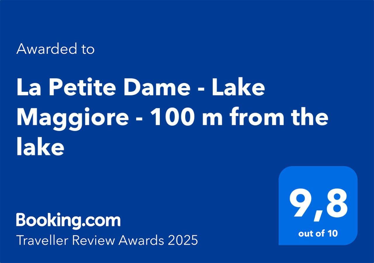 La Petite Dame - Lake Maggiore - 100 M From The Lake 韦尔巴尼亚 外观 照片