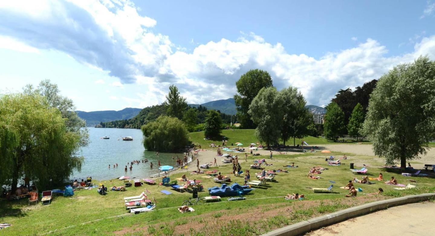 La Petite Dame - Lake Maggiore - 100 M From The Lake 韦尔巴尼亚 外观 照片