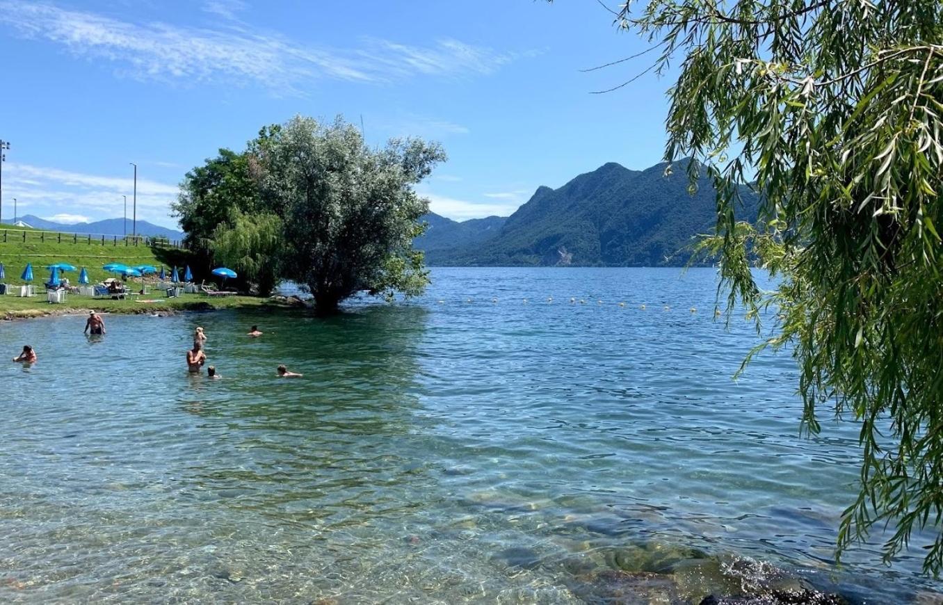 La Petite Dame - Lake Maggiore - 100 M From The Lake 韦尔巴尼亚 外观 照片